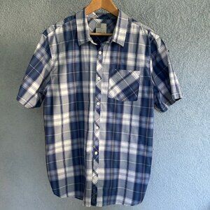 O'Neill Plaid Button-Down Shirt L